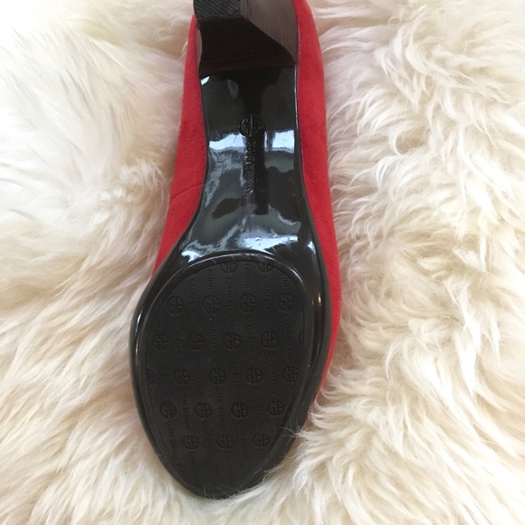 Red Gianni Bernini Heels Size 6 - Picture 4 of 6